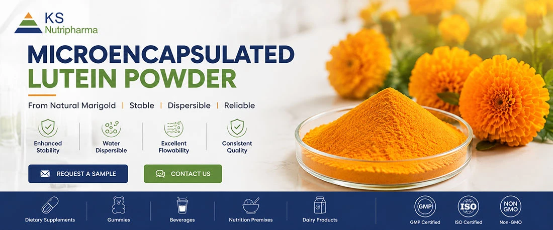 Microencapsulated-Lutein-Powder Microencapsulated-Lutein-Powder